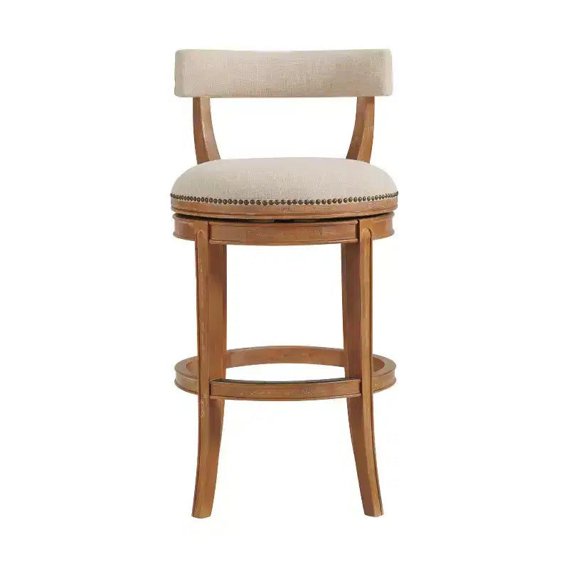Lot de 2 tabourets de bar pivotants Hanover - Meubles Alaterre