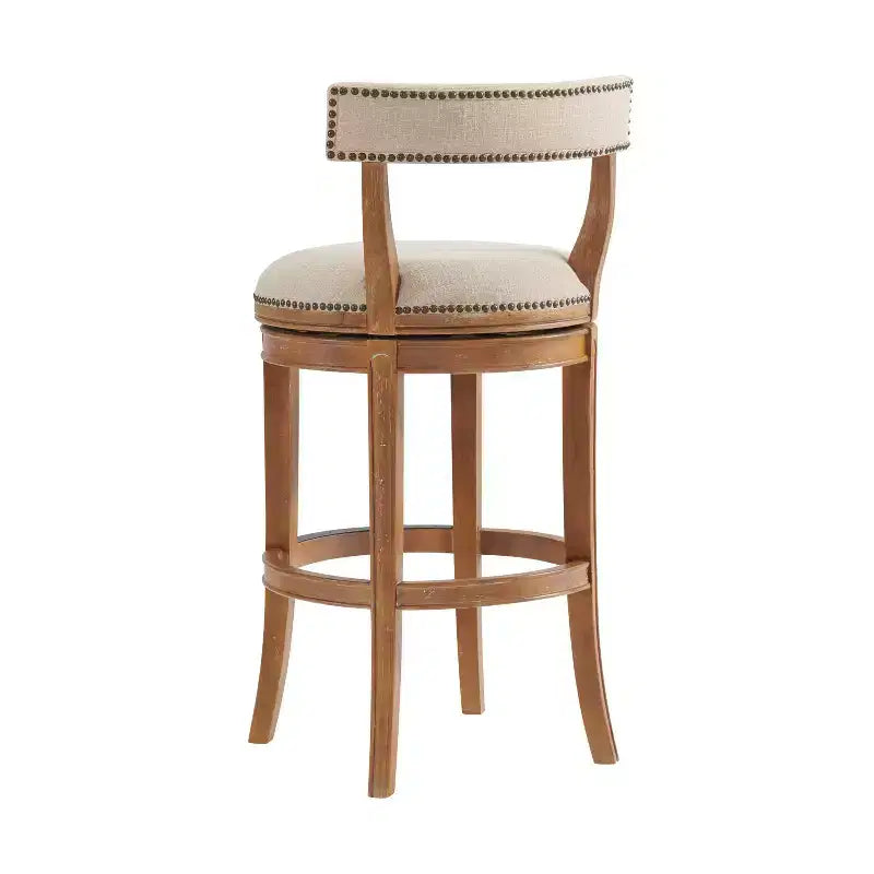 Lot de 2 tabourets de bar pivotants Hanover - Meubles Alaterre