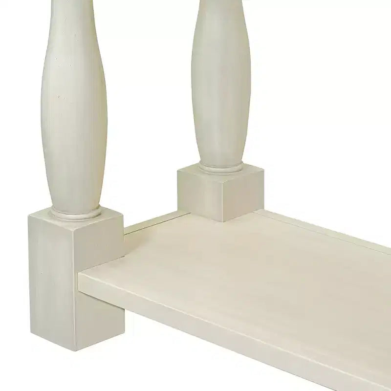 Console extra-épaisse 63 L avec tiroirs et étagère RE-ModernLuxe