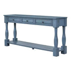 Console extra-épaisse 63 L avec tiroirs et étagère RE-ModernLuxe