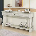 63L Extra-thick Console Table with Drawers and Shelf RE-ModernLuxe