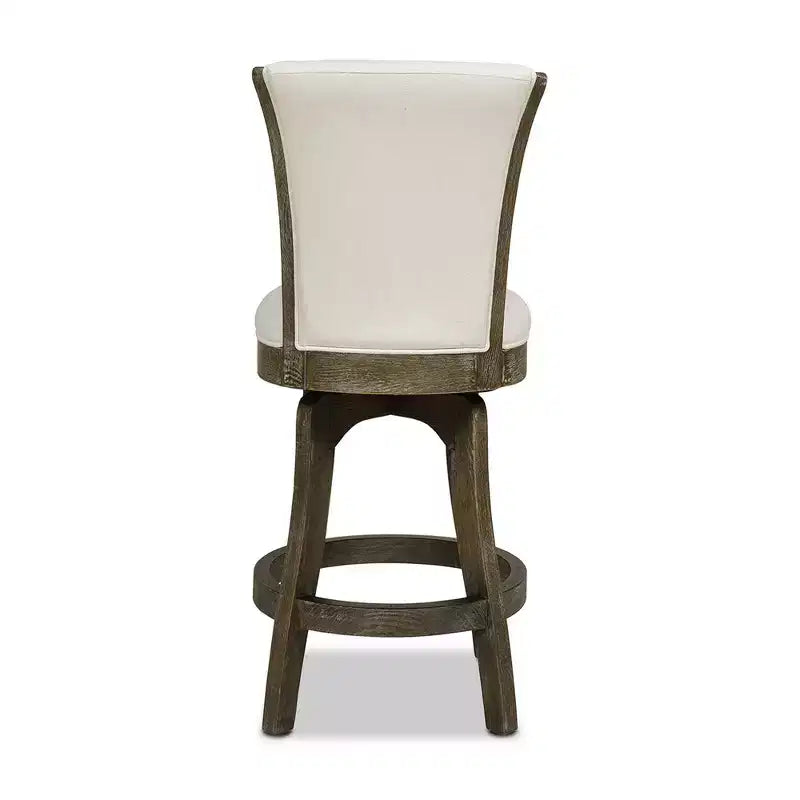 Tabouret de bar pivotant sans accoudoirs Jennifer Taylor Home Henry, hauteur comptoir, 27 pouces