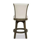 Tabouret de bar pivotant sans accoudoirs Jennifer Taylor Home Henry, hauteur comptoir, 27 pouces