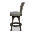 Tabouret de bar pivotant sans accoudoirs Jennifer Taylor Home Henry, hauteur comptoir, 27 pouces