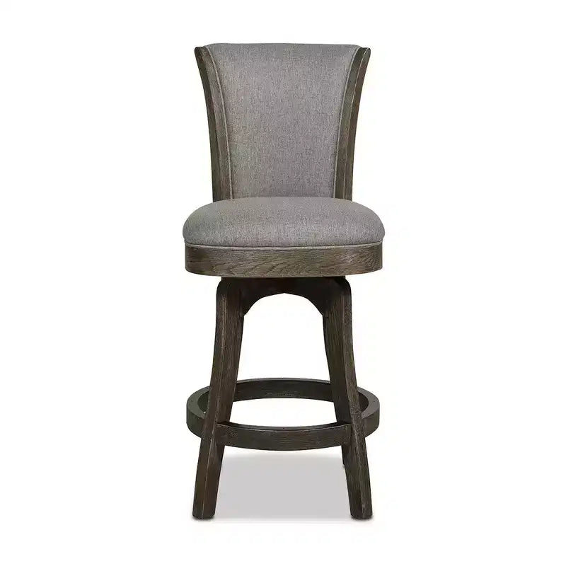 Jennifer Taylor Home Henry 27 inch Armless Swivel Counter Height Bar Stool