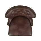Tabouret de bar pivotant à 360° et à hauteur de comptoir, dossier haut capitonné, Jennifer Taylor Home Holmes 27