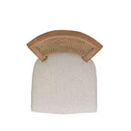Tabouret de bar sans bras haut dossier en rotin et osier Triomphe Jennifer Taylor Home