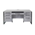 Mason Modern Wood Laminate Office Desk with Drawers - Martin Furniture