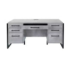 Mason Modern Wood Laminate Office Desk with Drawers - Martin Furniture