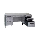 Bureau d'ordinateur Mason en stratifié bois avec tiroirs - Martin Furniture