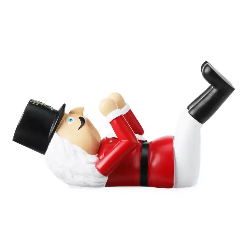 Porte-bouteille de vin Casse-Noisette en polyrésine, support à vin de Noël, cadeaux de Noël pour les amateurs de vin, cadeaux de Père Noël secret, décoration de cuisine et de bar.