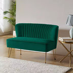 Causeuse Ainhoa 45 à cadre en bois massif et manufacturé | ARTFUL LIVING DESIGN