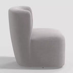 Fauteuil pivotant Neko en velours de luxe - Threshold