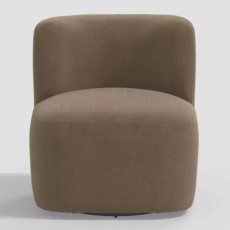 Fauteuil pivotant Neko en velours de luxe - Threshold