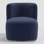 Fauteuil pivotant Neko en velours de luxe - Threshold