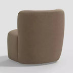 Fauteuil pivotant Neko en velours de luxe - Threshold