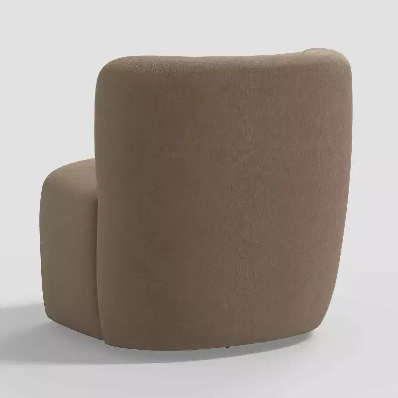 Fauteuil pivotant Neko en velours de luxe - Threshold