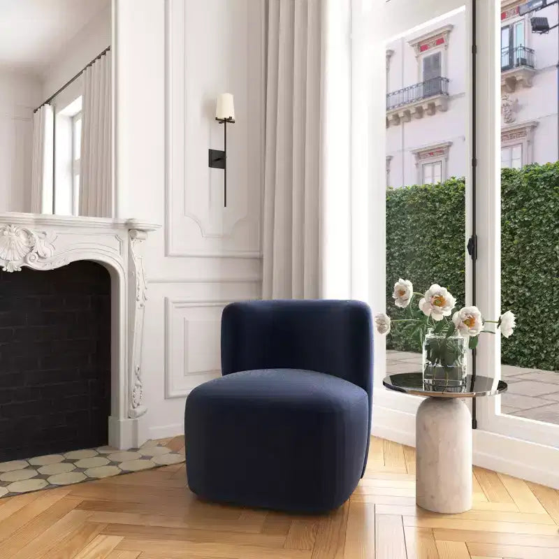 Neko Swivel Chair in Luxe Velvet - Threshold