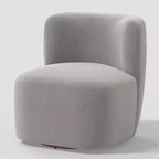 Fauteuil pivotant Neko en velours de luxe - Threshold