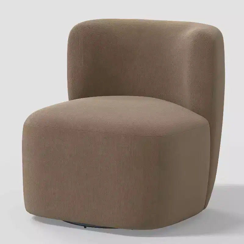 Fauteuil pivotant Neko en velours de luxe - Threshold