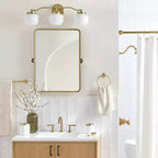 Miroir pivotant rectangulaire de salle de bain 22x30 - Hearth & Hand avec Magnolia