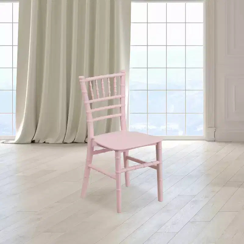 Chaise Chiavari en résine pour enfant Emma et Oliver, lot de 10, pour toutes les occasions, pour la maison ou la location à domicile