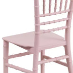 Chaise Chiavari en résine pour enfant Emma et Oliver, lot de 10, pour toutes les occasions, pour la maison ou la location à domicile