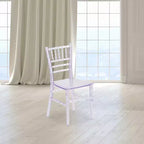 Chaise Chiavari en résine pour enfant Emma et Oliver, lot de 10, pour toutes les occasions, pour la maison ou la location à domicile