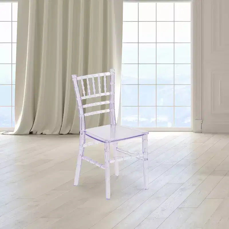 Chaise Chiavari en résine pour enfant Emma et Oliver, lot de 10, pour toutes les occasions, pour la maison ou la location à domicile