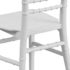 Chaise Chiavari en résine pour enfant Emma et Oliver, lot de 10, pour toutes les occasions, pour la maison ou la location à domicile