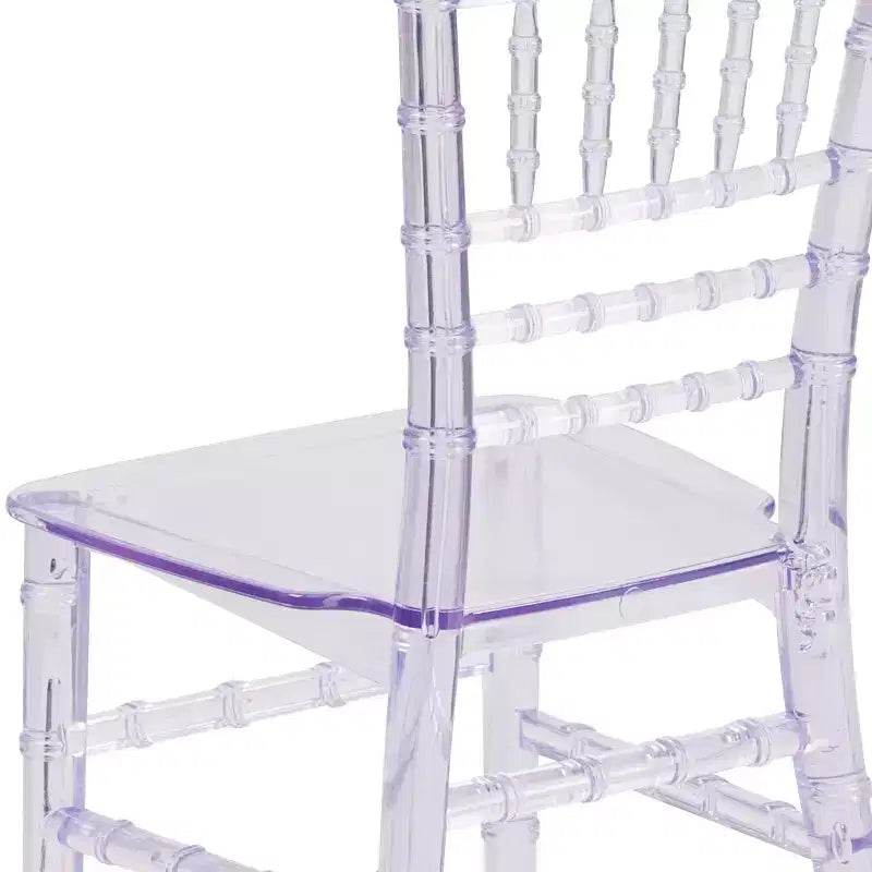 Chaise Chiavari en résine pour enfant Emma et Oliver, lot de 10, pour toutes les occasions, pour la maison ou la location à domicile