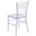 Chaise Chiavari en résine pour enfant Emma et Oliver, lot de 10, pour toutes les occasions, pour la maison ou la location à domicile