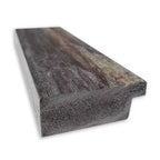 Miroir mural de salle de bain Amanti Art Bark Rustic Char Narrow non biseauté