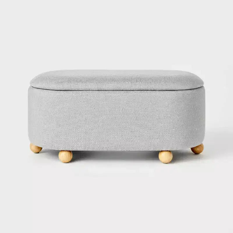 Banc de rangement en forme de pilule Havenstone - Threshold conçu avec Studio McGee