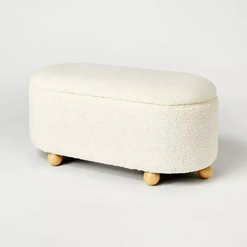 Havenstone Pill Shaped Storage Bench - Threshold designed with Studio McGee