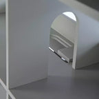 Étagère-bibliothèque de luxe pour maison de poupées Martha Stewart Kids : Bibliothèque et organisateur de jouets en bois pour chambre d'enfant avec bacs de rangement