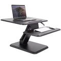 Mount-It! Height Adjustable Standing Desk Converter, 25 Wide Desktop, Sit-Stand Converting Desks with Gas Spring for Home & Office