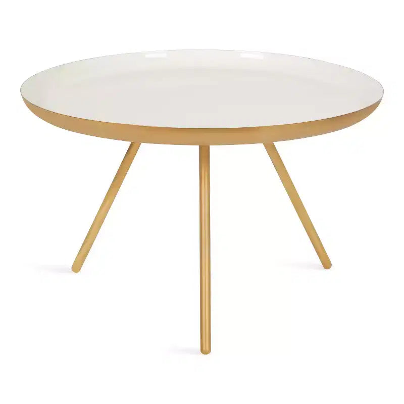 Table basse ronde en métal Laranya de Kate and Laurel