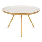 Table basse ronde en métal Laranya de Kate and Laurel