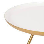 Table basse ronde en métal Laranya de Kate and Laurel