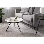 Table basse ronde en métal Laranya de Kate and Laurel