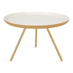 Table basse ronde en métal Laranya de Kate and Laurel