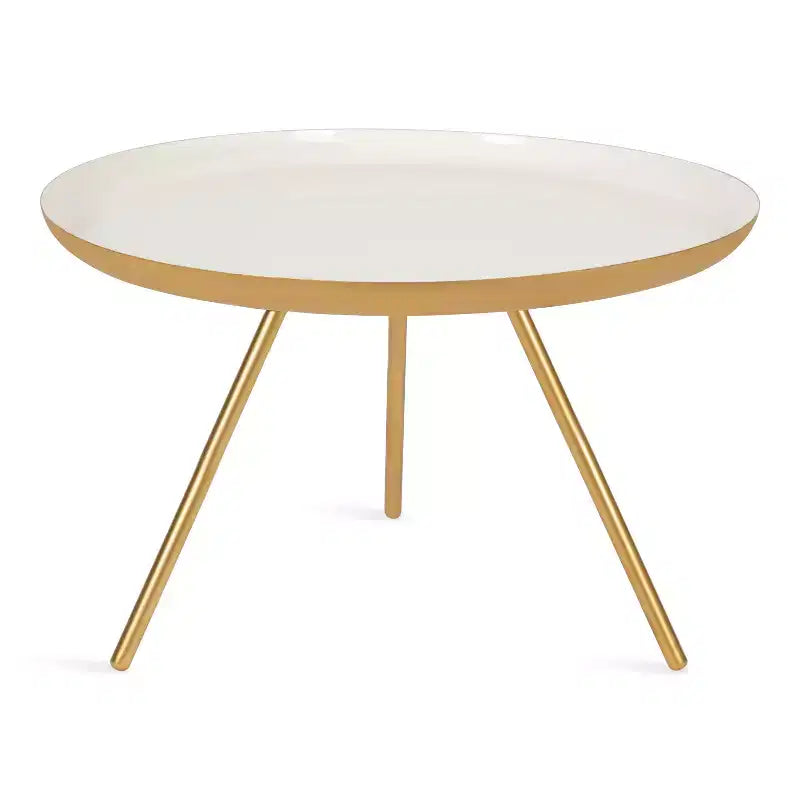 Table basse ronde en métal Laranya de Kate and Laurel