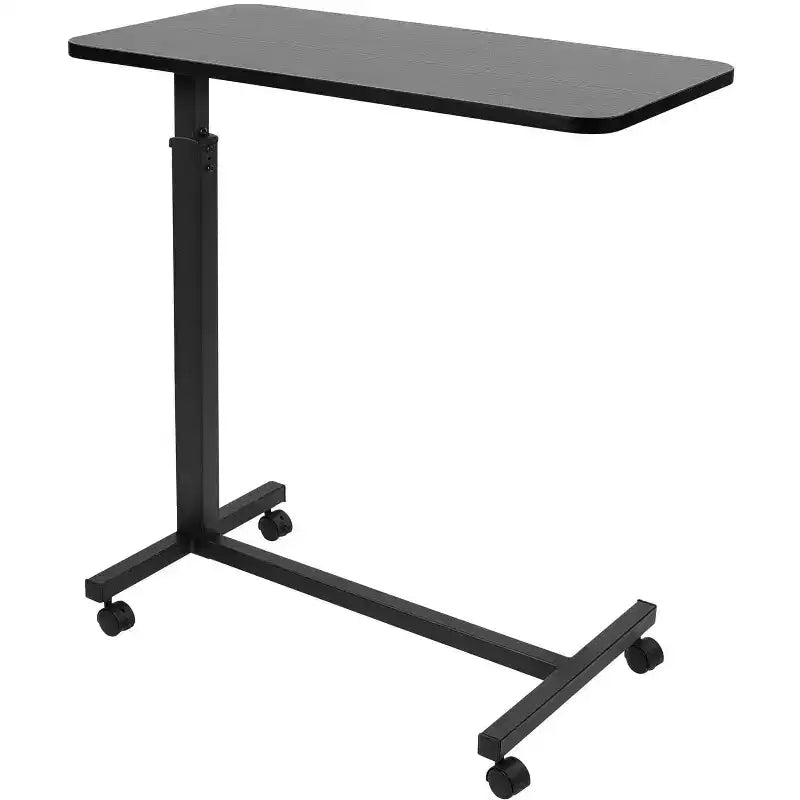 Mount-It! Table de lit roulante réglable en hauteur - Noire