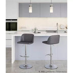 Lot de 2 tabourets de bar Toriano - LumiSource