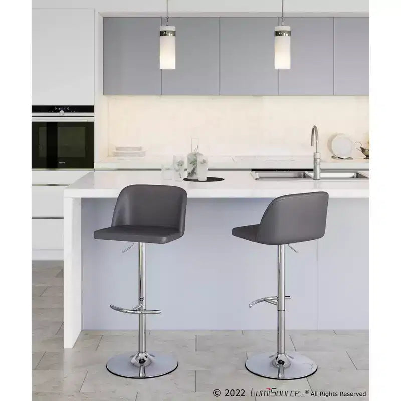 Lot de 2 tabourets de bar Toriano - LumiSource