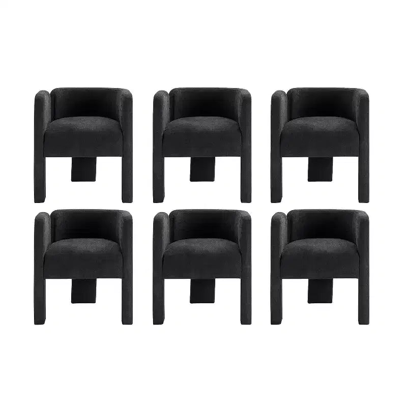 Chaise de salle à manger Elias avec design à trois pieds, lot de 6 ART OF LIVING DESIGNS