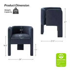 Chaise de salle à manger Elias avec design à trois pieds, lot de 6 ART OF LIVING DESIGNS