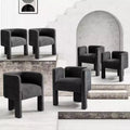 Chaise de salle à manger Elias avec design à trois pieds, lot de 6 ART OF LIVING DESIGNS