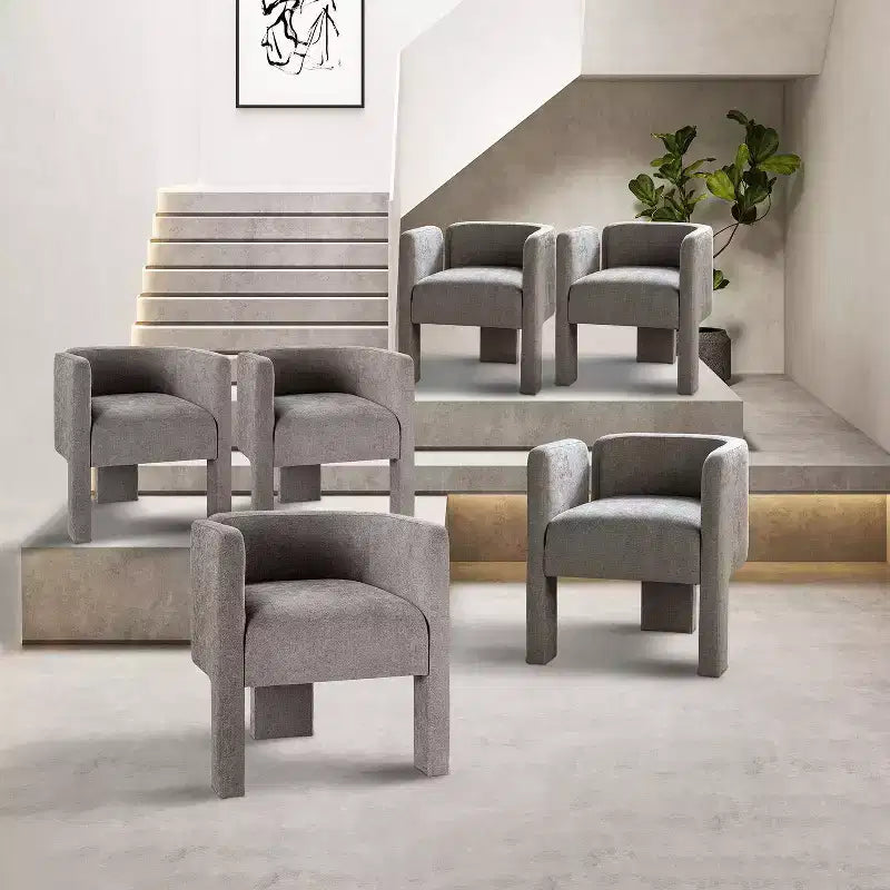 Chaise de salle à manger Elias avec design à trois pieds, lot de 6 ART OF LIVING DESIGNS